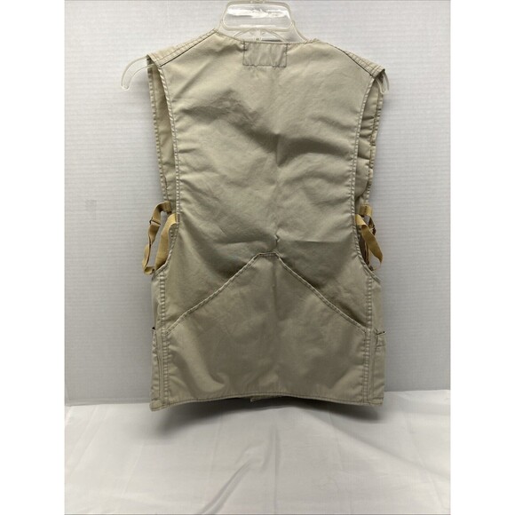 Vintage 10X Fishing/Hunt Vest Multiple Pockets Sz 32 Made in USA Good Condition - Picture 8 of 9
